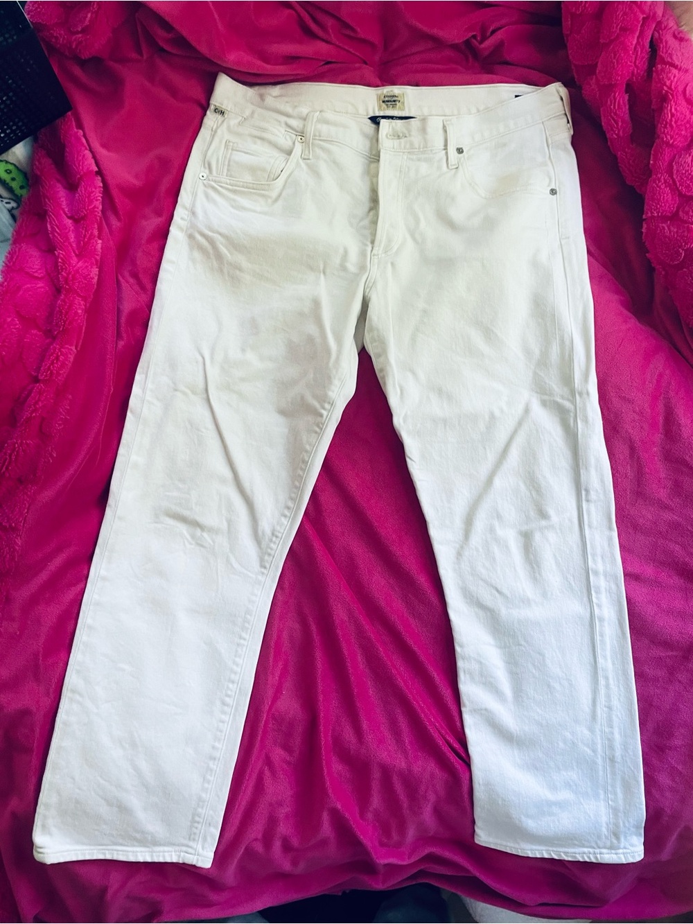 Citizens Of Humanity White Emerson Slim Boyfriend